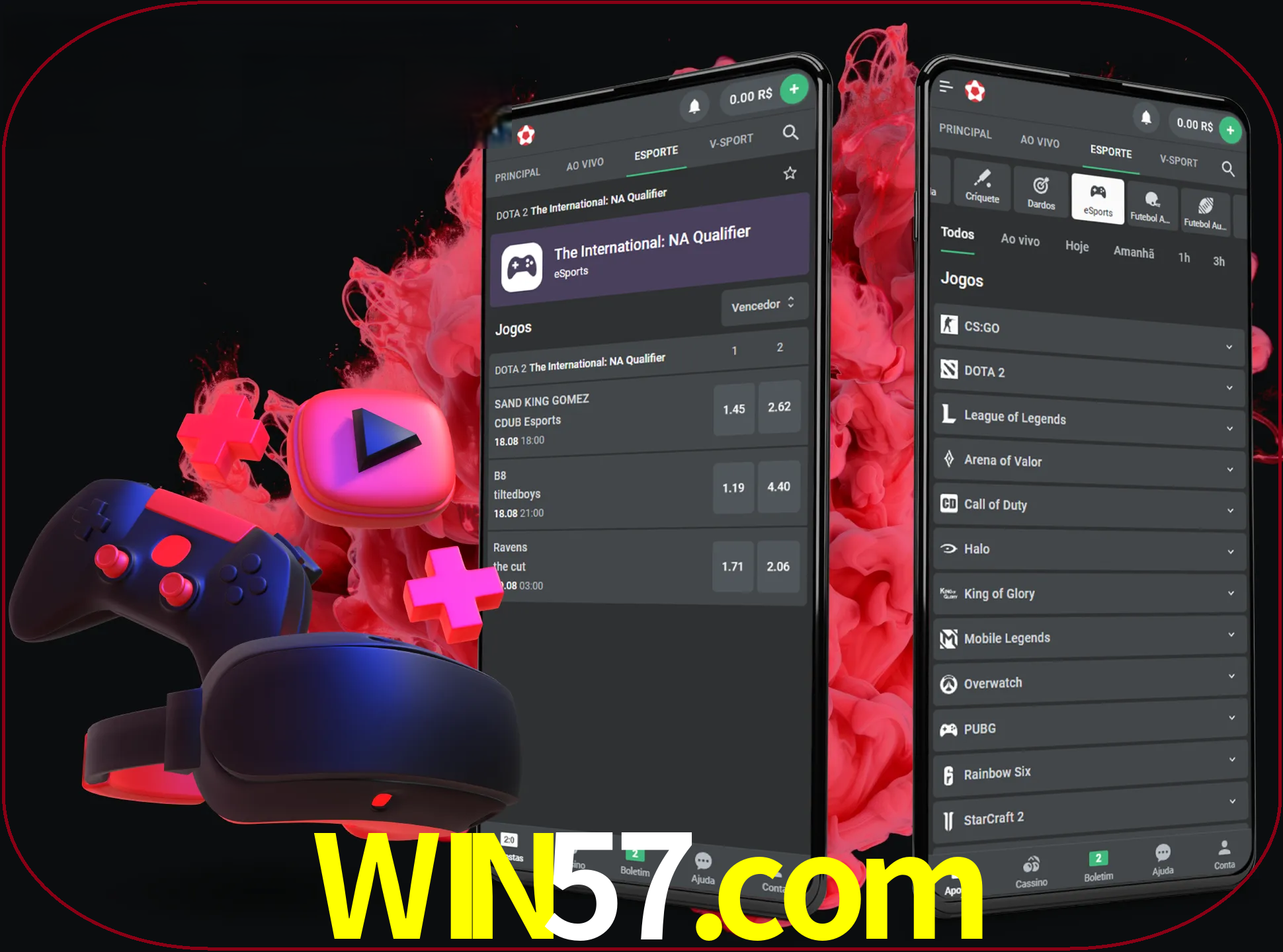 Para ter a aplicação móvel win57 no seu smartphone, basta descarregar o ficheiro apk e seguir as instruções.