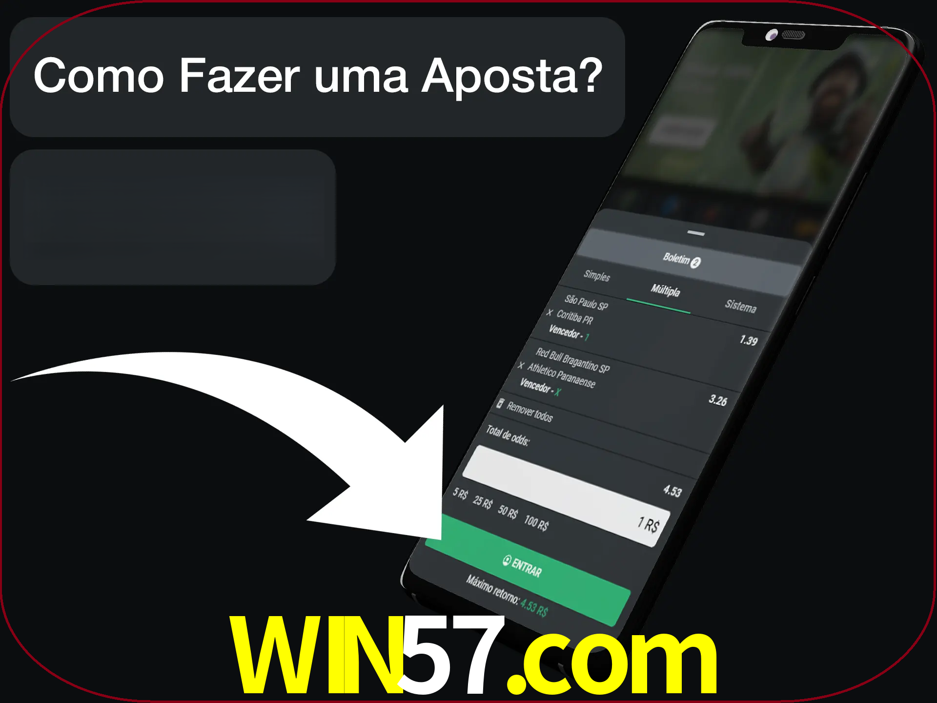 Preencha sua aposta e aguarde o resultado.